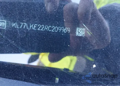 2024 Chevrolet Trax Fwd Activ z USA, uszkodzony, nr VIN KL77LKE22RC209969